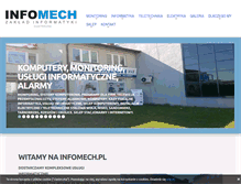 Tablet Screenshot of infomech.pl